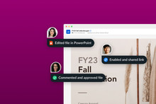 Users cooperatively working on the same file